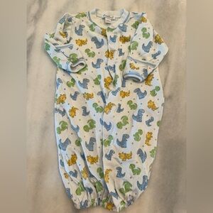 Kissy kissy newborn convertible gown